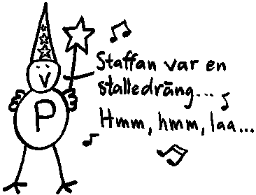 Påven lussar.