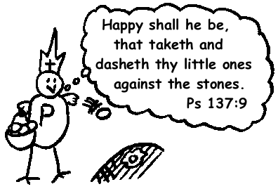 The Pope interprets the Bible.
