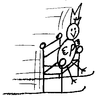 Påven åker vasaloppet.